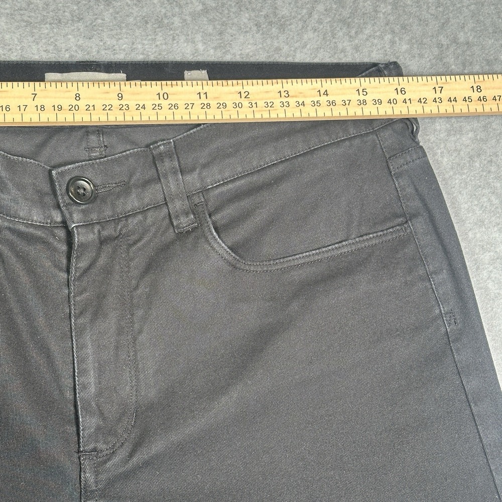Vince Men's Pants Size 32 Black Slim‎ 5-Pocket Stretch Chino - Picture 5 of 8